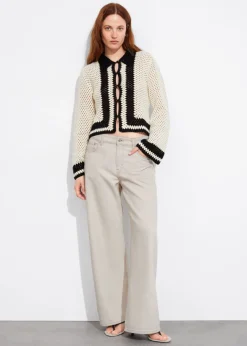 Cardigan Crocheté