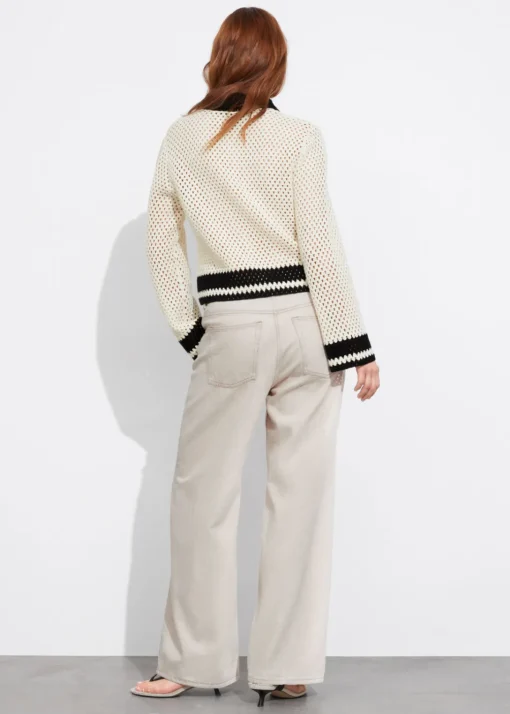 Cardigan Crocheté