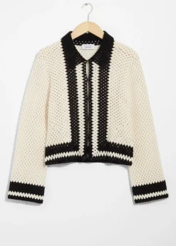 Cardigan Crocheté