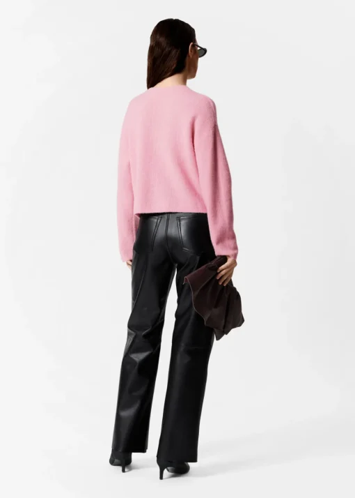 Cardigan En Maille D’alpaga Mélangé