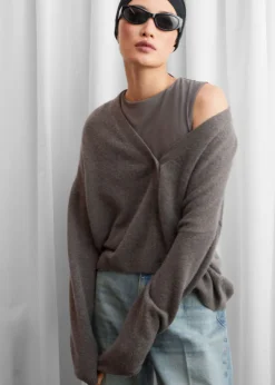 Cardigan Oversize En Cachemire