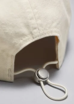 Casquette De Baseball En Denim Décoloré