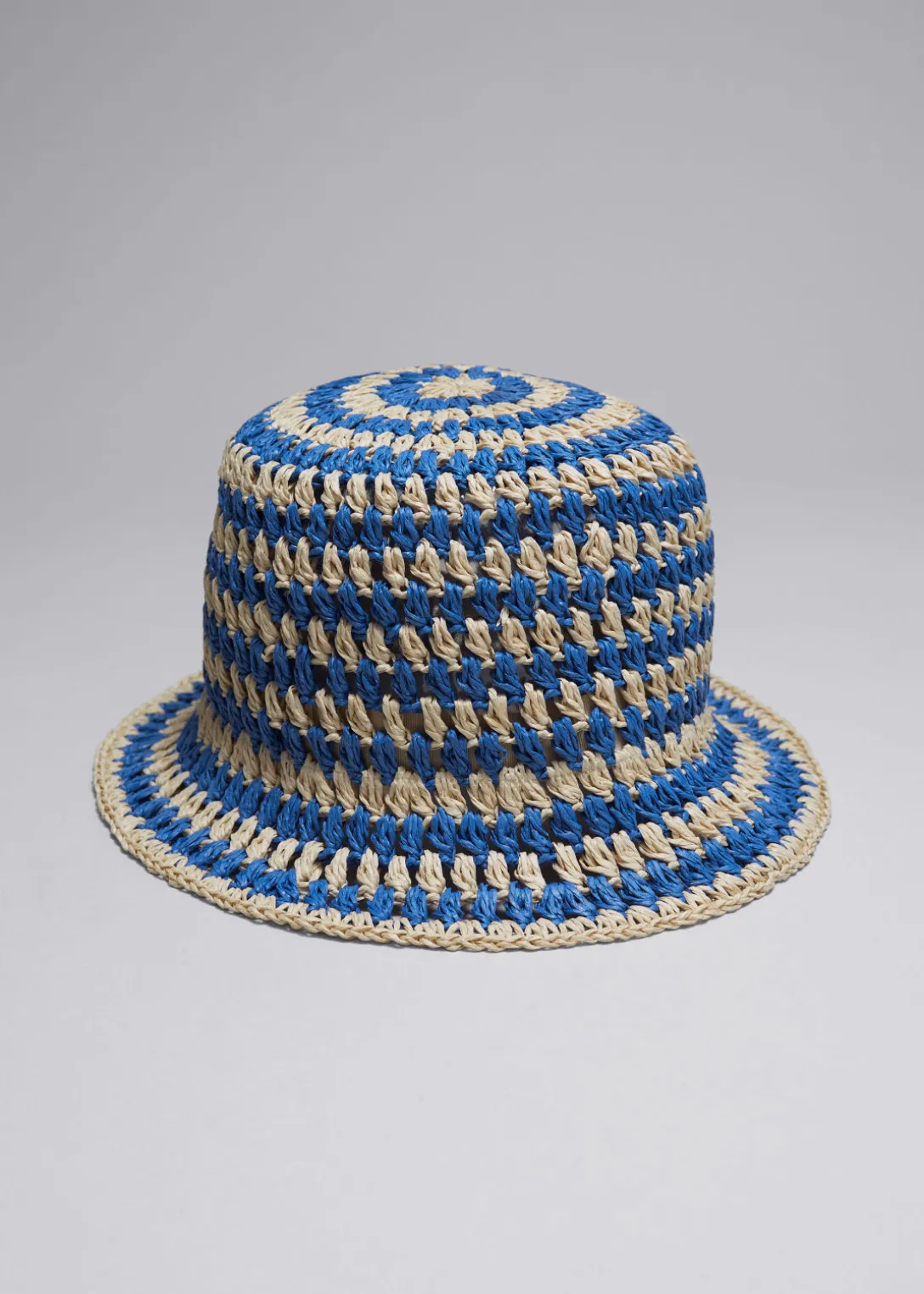 Chapeau Crocheté En Paille