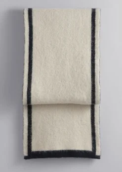 Écharpe En Maille Bicolore