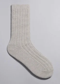 Chaussettes En Laine Douce