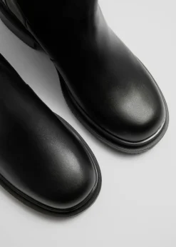 Chelsea Boots En Cuir