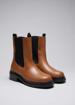 Chelsea Boots En Cuir