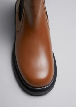 Chelsea Boots En Cuir