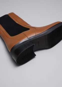 Chelsea Boots En Cuir
