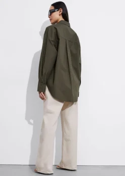 Chemise à Broderie Florale