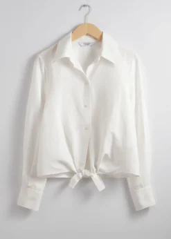 Chemise à Nouer Sur Le Devant