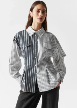 Chemise En Coton à Poches à Rabat