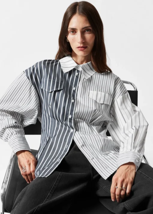 Chemise En Coton à Poches à Rabat