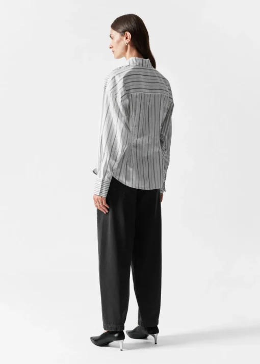 Chemise En Coton à Poches à Rabat