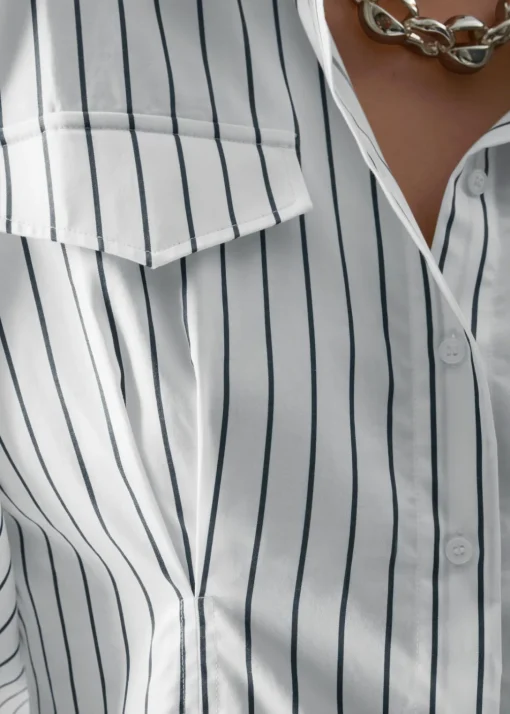 Chemise En Coton à Poches à Rabat