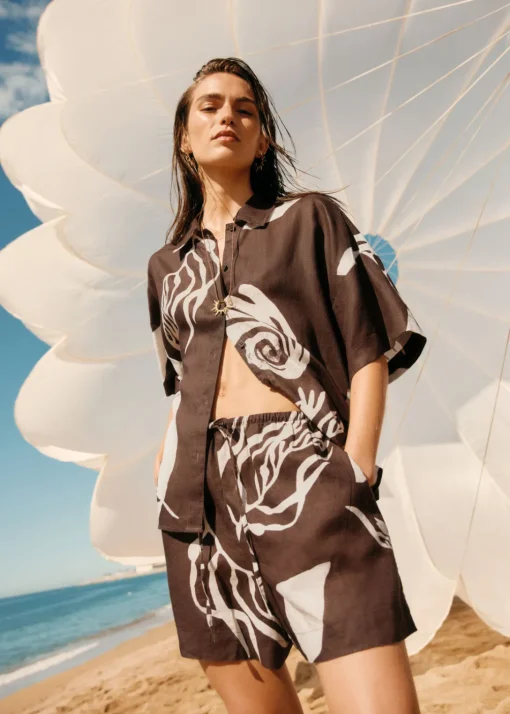 Chemise Oversize En Lin