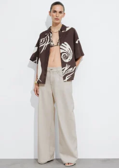 Chemise Oversize En Lin