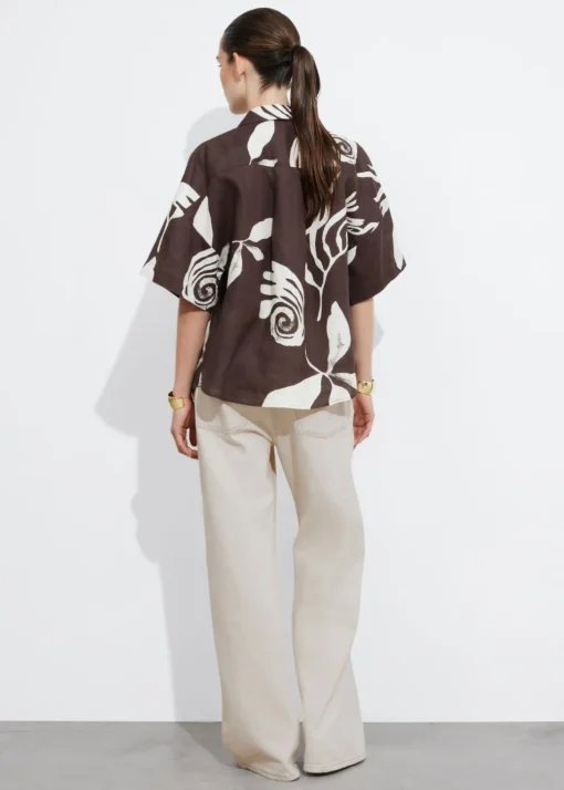 Chemise Oversize En Lin