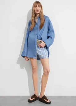 Chemise Oversize En Lin