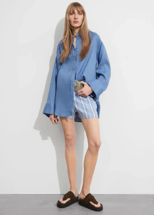 Chemise Oversize En Lin