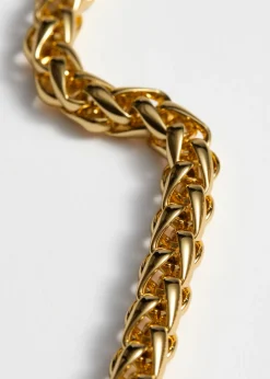 Collier Alliant Chaîne Et Cordelette