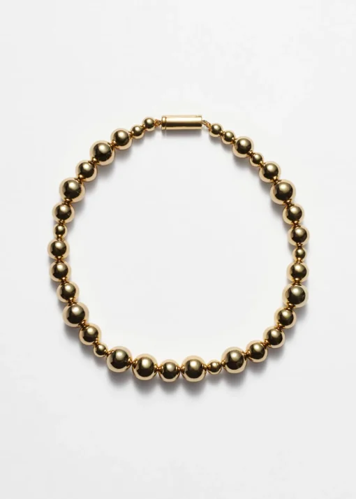 Collier Asymétrique En Perles