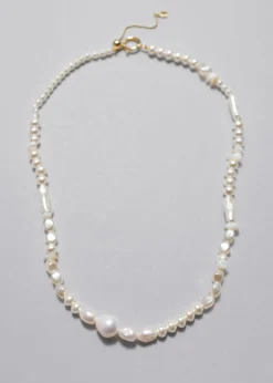 Collier Avec Perles Mélangées
