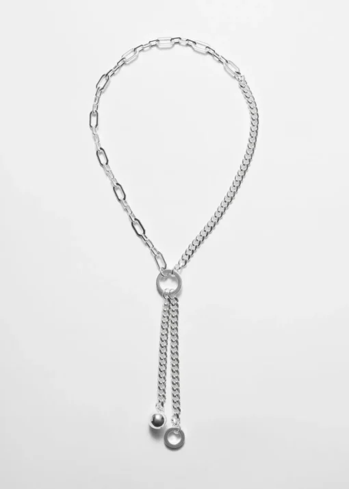 Collier Chaîne à Maillons Asymétriques