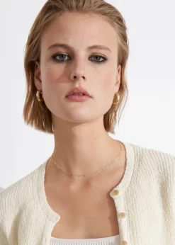 Collier En Chaîne à Pendentifs