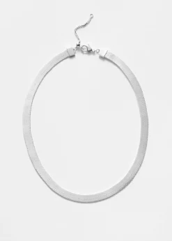 Collier Large à Chaîne Type Serpent