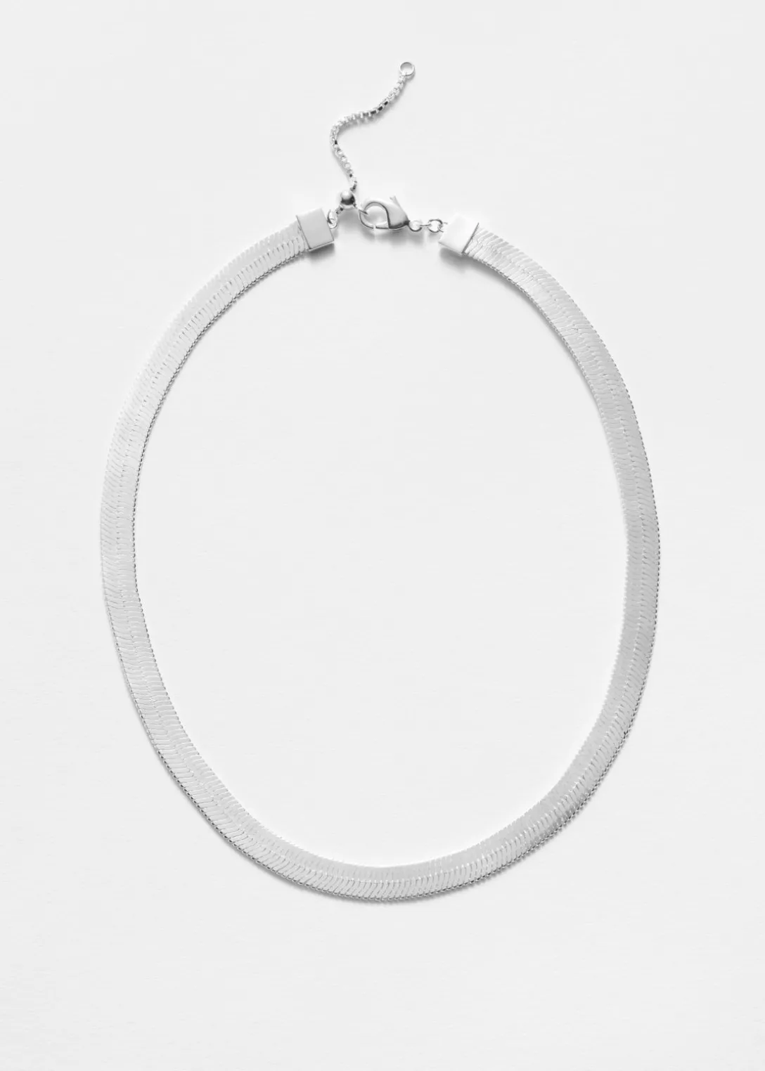 Collier Large à Chaîne Type Serpent