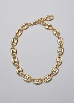 Collier Sculptural En Chaîne