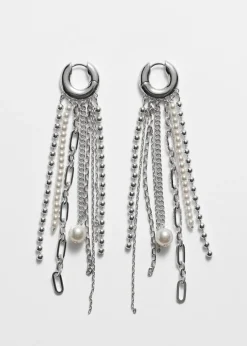 Créoles Avec Pendentifs En Cascade