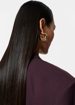 Créoles épaisses De Taille Moyenne