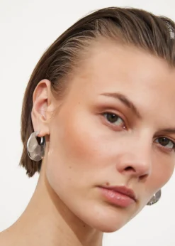 Créoles Sculpturales De Forme Organique