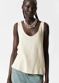 Débardeur En Lin Mélangé