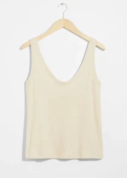 Débardeur En Lin Mélangé