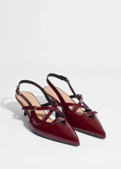 Escarpins à Bride Arrière Ornés