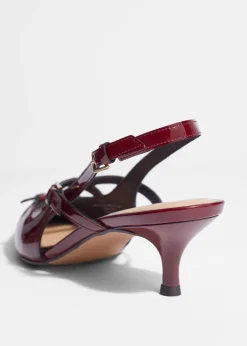 Escarpins à Bride Arrière Ornés