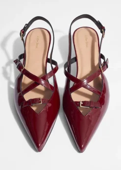 Escarpins à Bride Arrière Ornés