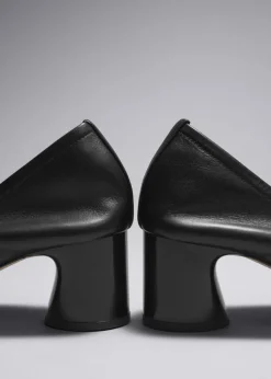 Escarpins Doux à Talons épais