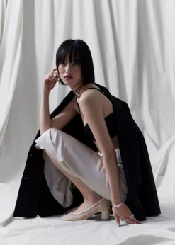 Escarpins Doux à Talons épais