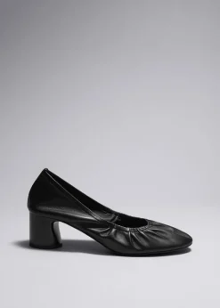 Escarpins Doux à Talons épais