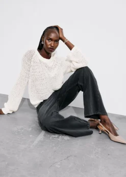 Escarpins En Cuir à Bride Arrière