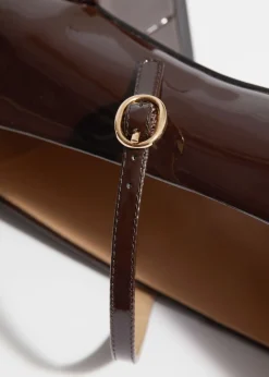 Escarpins Style Babies En Cuir