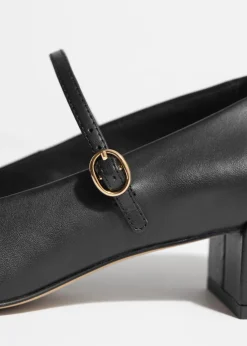 Escarpins Style Babies En Cuir