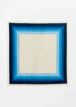 Foulard Carré à Motif Dégradé