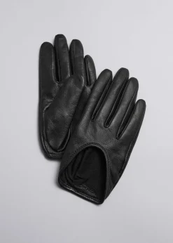 Gants Courts En Cuir