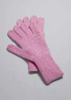 Gants En Mohair Mélangé