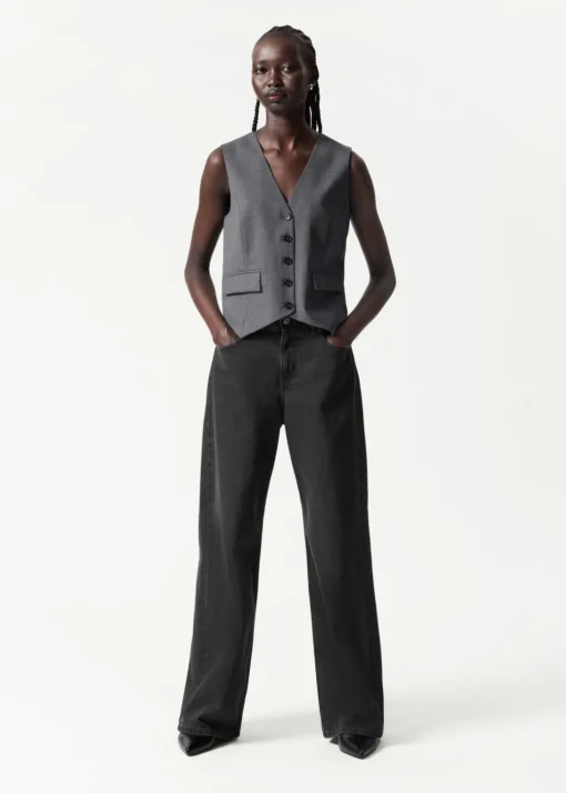 Gilet Habillé En Laine